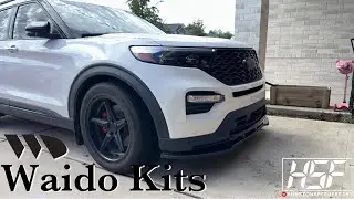 Explorer ST Waido Front Splitter Install