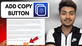How To Add Copy Button In WordPress? | Create Copy To Clipboard Button | Iconic Copy Text Blocks