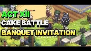 BANQUET INVITATION ACT XII CAKE BATTLE  SWORD OF CONVALLARIA GUIDE
