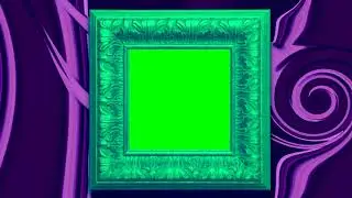 Copyright free green screen video || Photo Frame