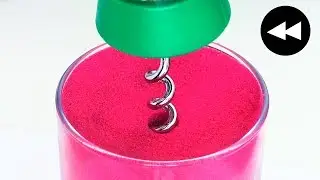 12 Best Satisfying Kinetic Sand Reverse Video Ideas - Things That Look Cool Backwards