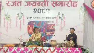 बासुरी वादक नगेन्द्र राई र तबला बादक निमेश कपाली ज्युको जुगलबन्दी ।