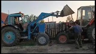 Раскатка ЮМЗ Экскаватор (Двигатель с промежутком)