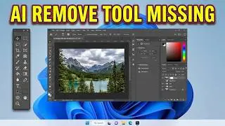 Fix Missing AI Remove Tool From Toolbar in Photoshop