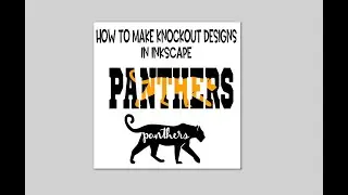 Knockout Method for Inkscape