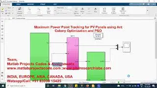 Maximum Power Point Tracking for PV Panels using Ant Colony Optimization and P&O