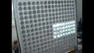 Word Clock - display matrix test