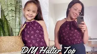 DIY Halter Top | Katirya Rodriguez