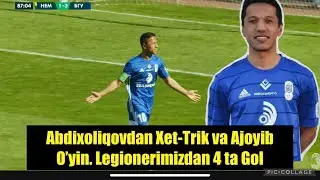 Bobur Abdixoliqovdan Xet-Trik Ajoyib Gollar Urdi. Legionerimizdan 4 ta Gol. G'alaba. 02.05.2022