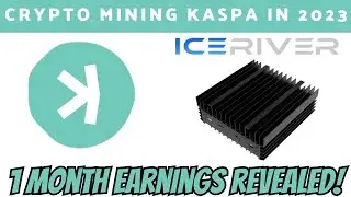 ICERIVER KS0 1 MONTH Review Kaspa Mining in 2023 Kaspa ASIC #cryptomining #kaspa