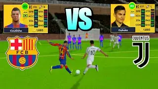 Philippe Coutinho VS Paulo Dybala | Free Kick | Dream League Soccer 2021