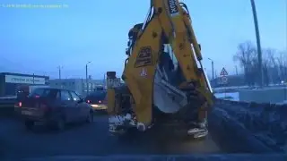 Объезжаем пробку на автодороге Меридиан