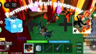 Blox Fruit | Shark Anchor, Dragon Talon, and Ice Fruit Combo