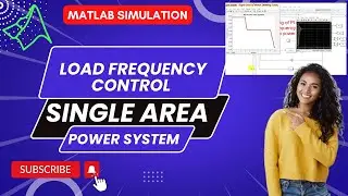 LFC | Load frequency control of single area power system in Simulink