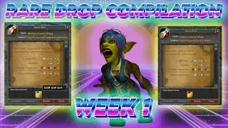 Uldaman Rare Drop Compilation 1 ⭐️ Week 1/4 ⭐️ 210/1,000 Runs ⭐️ 17 Rares 1 Epic ⭐️ WotLK Classic