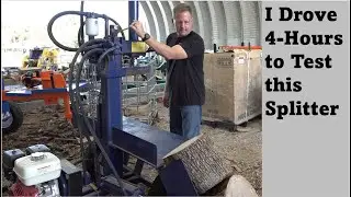 I Drove 4 Hours to Test This Wood Splitter!