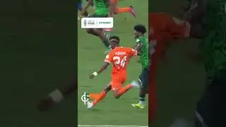 Sebastian Haller that separated Nigeria and ivory coast #what Africa To The world