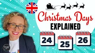 How is Christmas celebrated in the UK? #learningenglish #english #britishchristmas #christmas