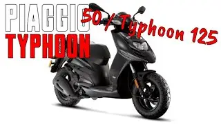2016 Piaggio Typhoon 50 / Typhoon 125