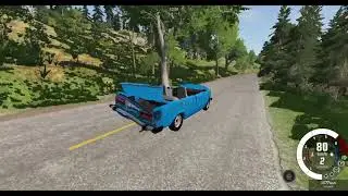 Отрезал Крышу у Шестёрки в BeamNG Drive