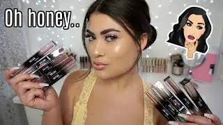 HUDA BEAUTY Matte & Metal MELTED Shadows - Honest Review & Swatches