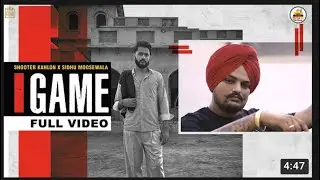 Game  song Full Video  #sidhumoosewala New song sidhu mooseWala #cover #song