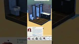 Mais um Banheiro Moderno Jogo Base The Sims 4
