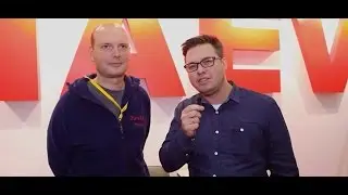 Алексей Фадеев и Александр Дунаев на 37-й выставке Охота и Рыбалка на Руси