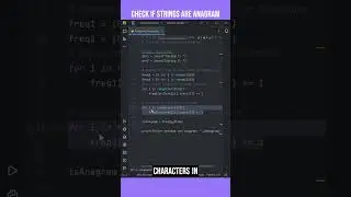 *MUST WATCH* Important Coding Round Question | Check if strings are Anagram Using Python | 