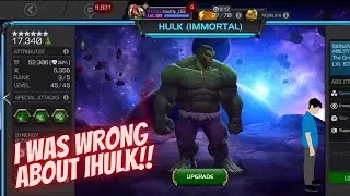I WAS WRONG ABOUT IHULK... How Did I Miss This?!?