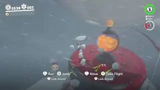 Super Mario Oddysey Snow DRAM 2-Player strat.