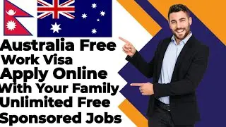 The Official Guide to  apply australia free work visa online from nepal