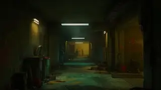 CG Animation | 公寓过道 | Blender | VictoryLuode