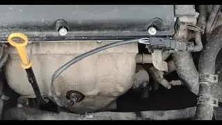 Замена верхнего датчика кислорода лямбда-зонд Шевроле Авео