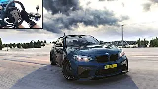 BMW M2 Snow Drift | Assetto Corsa ( Steering Wheel ) Gameplay