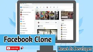 Let's Build a Facebook clone ( UI ) with REACT JS for Beginners!