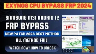 Samsung M31 frp bypass android 12 | downgrade