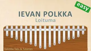 Loituma - Ievan Polkka | Kalimba Tabs & Tutorials