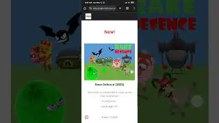 Terko Games прислал новую игру! под названием Rake Defence!