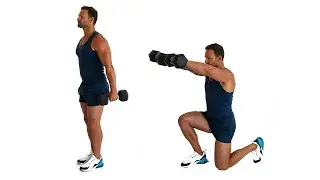 HOW TO: ALTERNATING REVERSE LUNGE WITH DUMBBELL FRONT RAISE