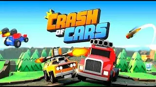 Приколы с самолётом в Crash of Cars
