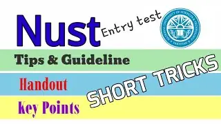 How to Prepare Net for Nust Entry Test | Tips | Study Plan