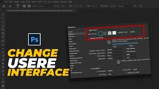 How to Change User Interface Color in Photoshop 2024 | Tutorial For Beginner
