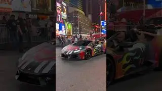 Double Lambo #nyc #supercars