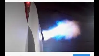 Genesis Coupe Shoots Flames