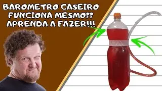 Qual melhor dia para pescar? Aprenda a fazer um barômetro caseiro e descubra o melhor dia pra pescar