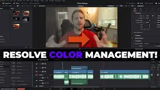 Resolve Color Management Is AWESOME! | Quickly Convert LOG to Rec709