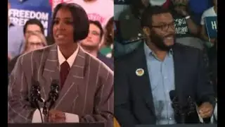 Kelly  Rowland & Tyler Perry Speeches|Harris Rally #vote #harris #waltz #election #viral