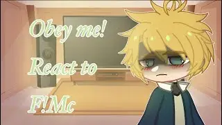 Obey me! React to F!Mc as Raiden Shogun