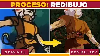 TIMELAPSE REDRAWING ESCENE WILYKAT (REDIBUJO ESCENA FELINO) | THUNDERCATS 4K